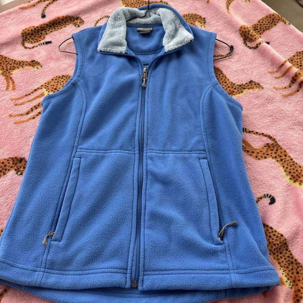 White Sierra Size Small Blue Fleece Best Pockets Warm Collar Full Zip